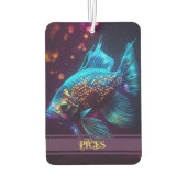Pices Zodiac Signs Celestial Air Freshener Autolufterfrischer (Rückseite)