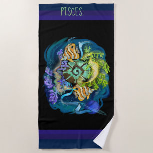 Pices Zodiac Strandtuch