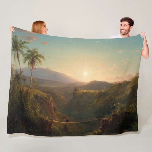 Pichincha Frederic Edwin Church Fleecedecke (Beispiel)