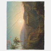 Pichincha Frederic Edwin Church Fleecedecke (Vorderseite)