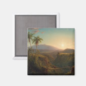Pichincha Frederic Edwin Church Magnet (Vorderseite/Rückseite)
