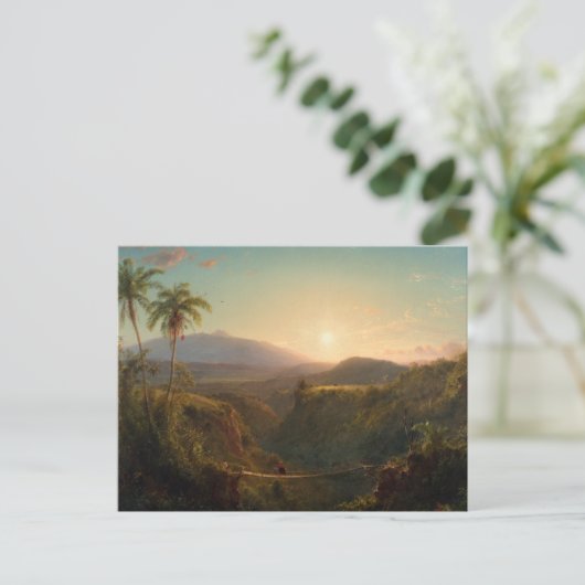 Pichincha Frederic Edwin Church Postkarte (Stehend Vorderseite)
