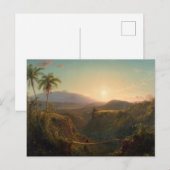 Pichincha Frederic Edwin Church Postkarte (Vorne/Hinten)