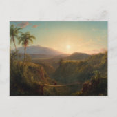 Pichincha Frederic Edwin Church Postkarte (Vorderseite)