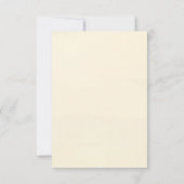 Pichwai Indian Elegant  Wedding Dankeskarte (Rückseite)