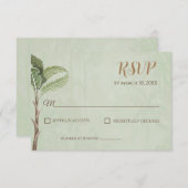 Pichwai Response Card oder indische RSVP-Karten fü RSVP Karte (Vorne/Hinten)