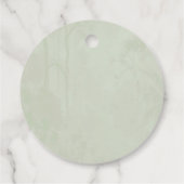 Pichwai Thema Indische Hochzeit danke Tag Geschenkanhänger (Rückseite)