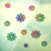 Pick a Posy Custom Background Fensteraufkleber (Blatt 3)