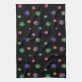 Pick a Posy Custom Background  Geschirrtuch (Vertikal)