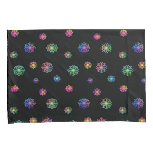 Pick a Posy Custom Background  Kissenbezug (Vorderseite-Rechts)