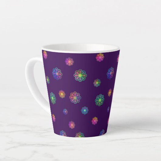 Pick a Posy Custom Background  Milchtasse (Linke Ecke)