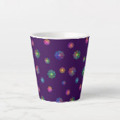 Pick a Posy Custom Background Milchtasse (Vorderseite)