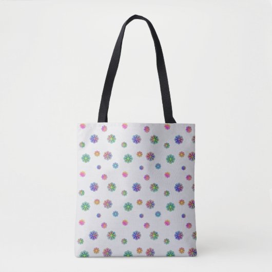 Pick a Posy Custom Background Tasche (Vorderseite)