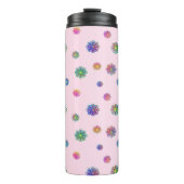 Pick a Posy Custom Background Thermosbecher (Vorderseite)
