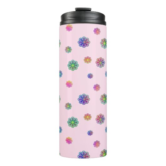 Pick a Posy Custom Background  Thermosbecher (Vorderseite)