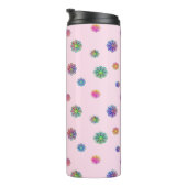 Pick a Posy Custom Background  Thermosbecher (Nach rechts gedreht)