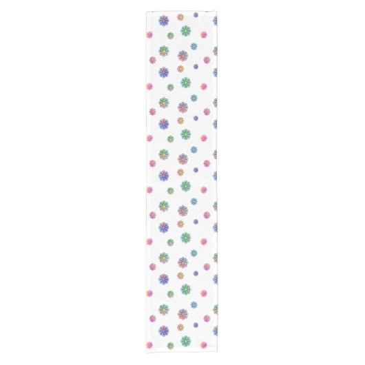 Pick a Posy Kurzer Tischläufer (Vorderseite)