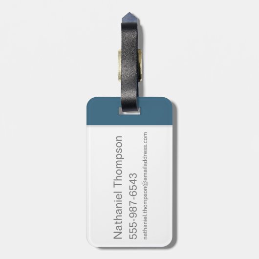 Pick A Side Gepäckanhänger (Rückseite vertikal)