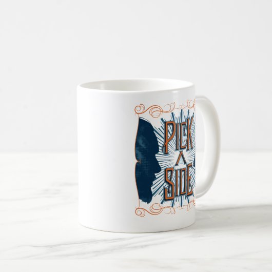 Pick A Side Kaffeetasse (VorderseiteRechts)