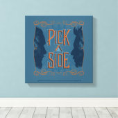 Pick A Side Leinwanddruck (Insitu (Holzboden))