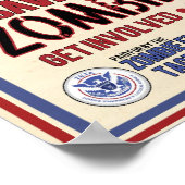 Pick a Side Uncle Sam Poster (Ecke)