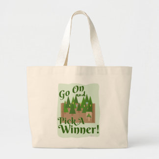 Pick A Winner Tree Lot Cartoon Parco Civico-Ciani Jumbo Stoffbeutel