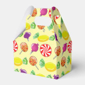 Pick and Mix Candy Yellow Pattern Geschenkschachtel (Vorderseite)