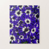 Pick Blue Flowers Puzzle (Vertikal)