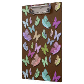 Pick Color Butterflies Surreal & Fluttering Klemmbrett (Links)