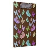 Pick Color Butterflies Surreal & Fluttering Klemmbrett (Rechts)
