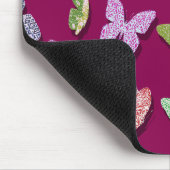 Pick Color Butterflies Surreal & Fluttering Mousepad (Ecke)