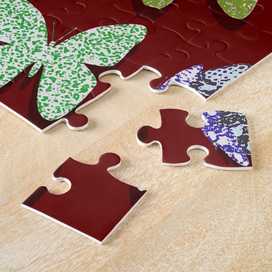 Pick Color Butterflies Surreal & Fluttering Puzzle (Seite)
