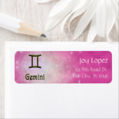 Pick Color Gemini Zodiac Astrologisches Zeichen (Insitu)