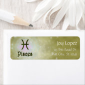 Pick Color Pisces Zodiac Astrologisches Zeichen (Insitu)