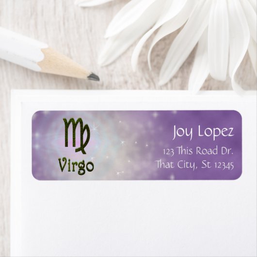 Pick Color Virgo Zodiac Astrologisches Zeichen (Insitu)