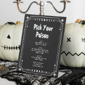 Pick Dein Gift Halloween-Bar Sockelschild