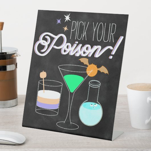 Pick dein Gift Sockelschild (In Situ)