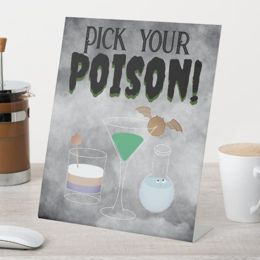 Pick dein Gift Sockelschild (In Situ)