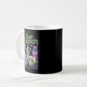 Pick dein Gift, Vintage Prinzessin Halloween Kaffeetasse (Vorderseite Links)