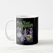 Pick dein Gift, Vintage Prinzessin Halloween Kaffeetasse (Links)