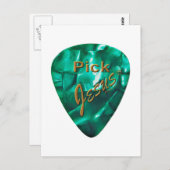 Pick Jesus Postkarte (Vorne/Hinten)