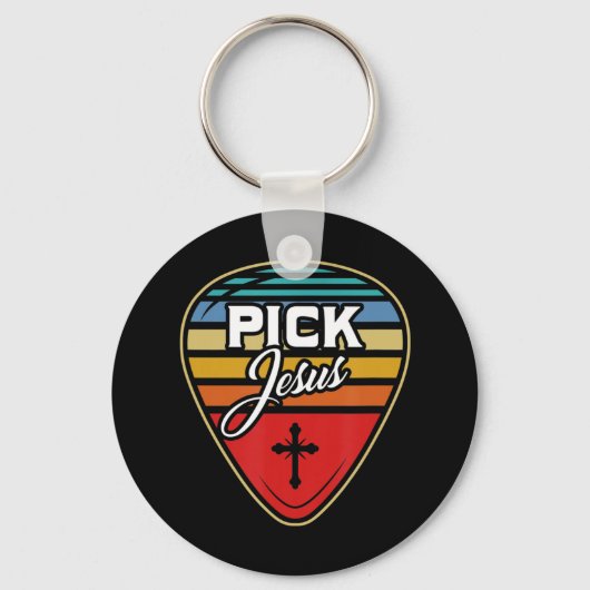 Pick Jesus T-ShirtSind Sie ein Patriotischer Bewun Schlüsselanhänger (Vorderseite)