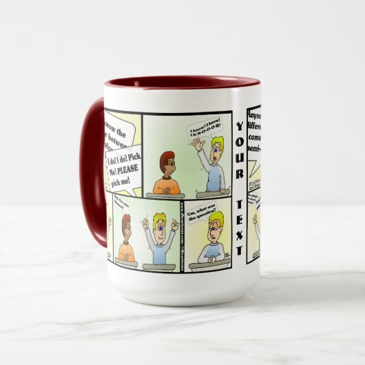 Pick Me Combo-Tasse Tasse (Vorderseite Links)