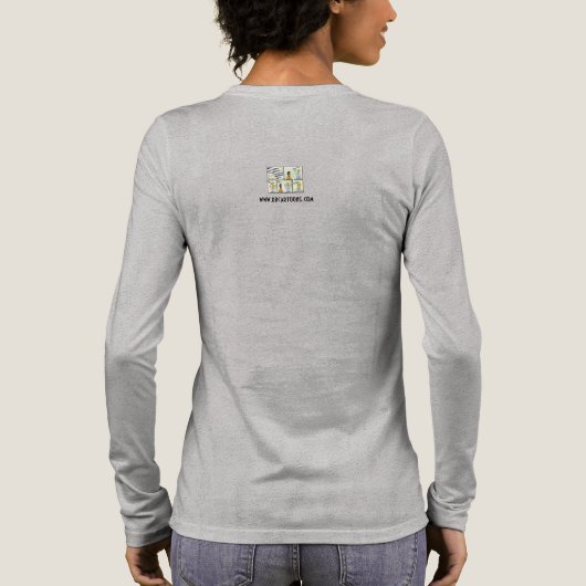 Pick Me Women's Tri-Blend Shirt (Rückseite)
