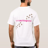 Pick of the Litter T-Shirt with Pink Writing (Rückseite)