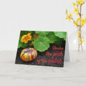 Pick of the Patch Karte (Gelbe Blume)