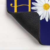 Pick Own Background - Shasta Daisy Hope Mousepad (Ecke)