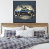 Pick-up-Truck Leinwanddruck (Insitu (Schlafzimmer))