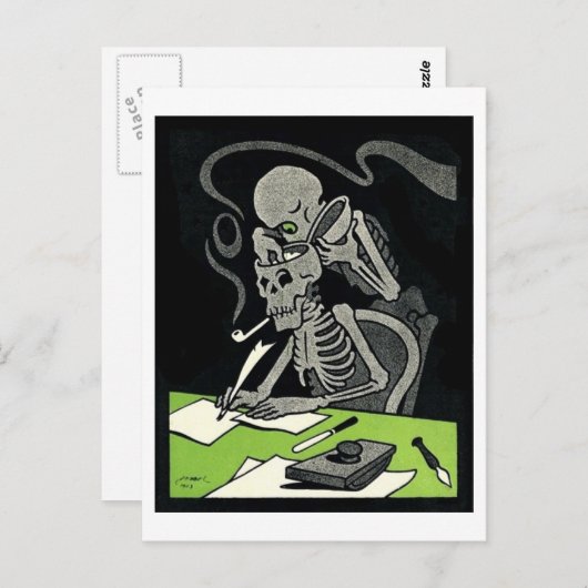 Pick your Brain postcard Postkarte (Vorne/Hinten)