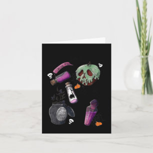 Pick your Gift Drink Me Pop Halloween Karte
